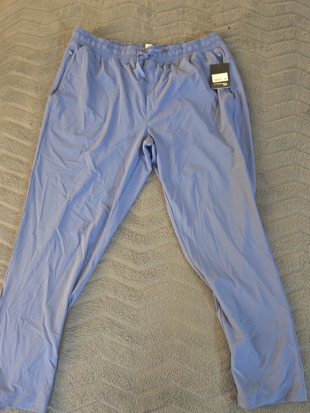 90 Degree By Reflex Men's Light Blue Jogger Pants